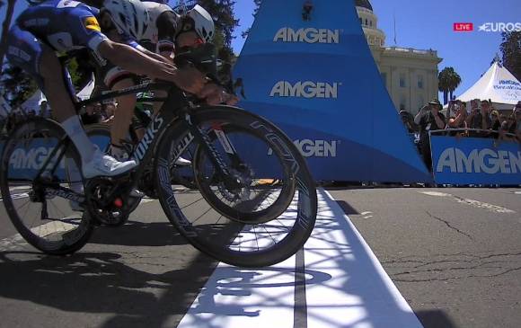 AsÃ­ ganÃ³ Gaviria la Ãºltima etapa. Foto cortesÃ­a Tour de California.