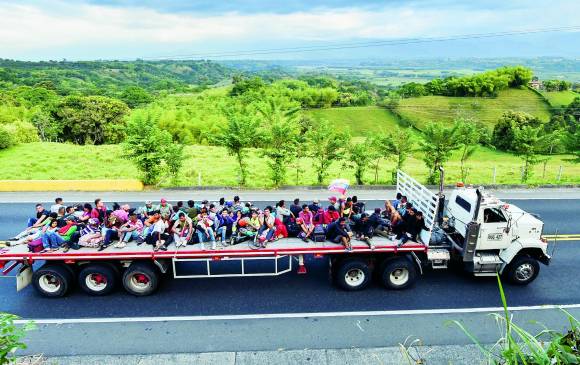 El éxodo venezolano representa la crisis social, política y de Derechos Humanos que se viven en este país: HRW. FOTO AFP
