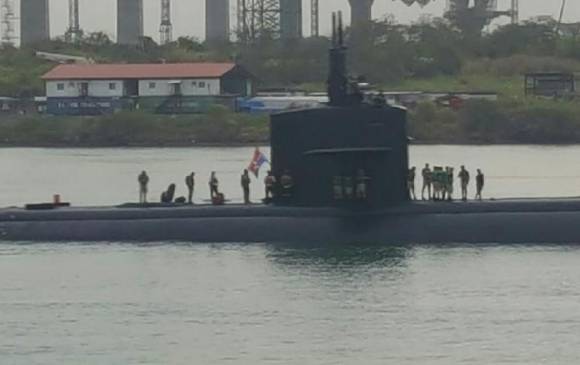 Submarino nuclear estadounidense cruzó el Canal de Panamá