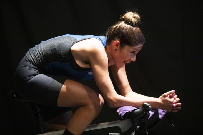 La presencia de deportistas invitados, como la de Sora Giraldo, se destacó para esta versión del Clásico EC. Foto: Edwin Bustamante