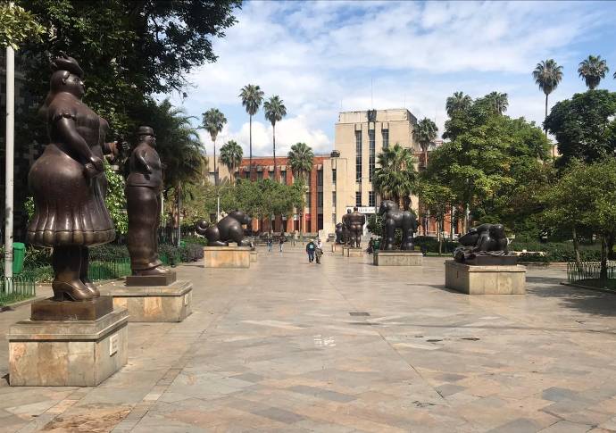 En el centro de la ciudad se observa una significativa disminución del flujo de personas, además de las medidas del cerco establecido por dos semanas. Foto: Julio César Herrera