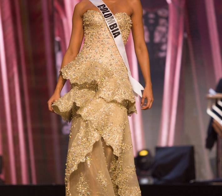 La Senorita Colombia Andrea Tovar Tercera En Miss Universo