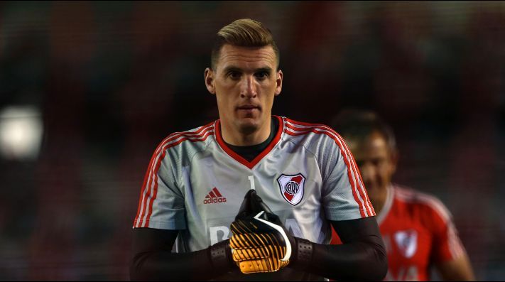 En Argentina insisten en que el portero Franco Armani debe ir a la Selección. FOTO CORTESÍA RIVER PLATE