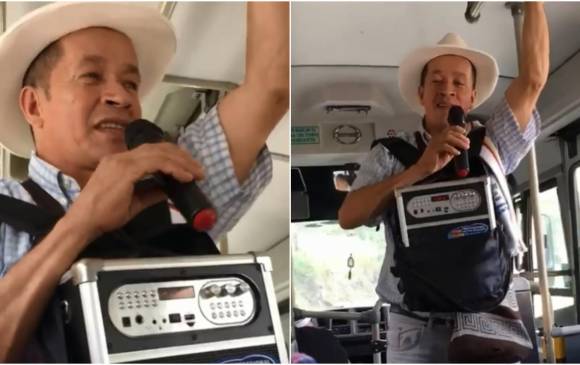 Humberto Caro asegura que nació para entretener a través de la música. FOTO CAPTURA DE PANTALLA.