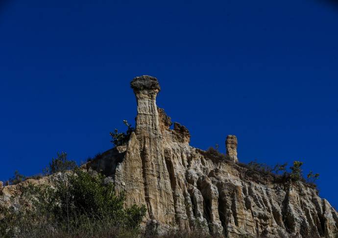 Los Estoraques comprenden una superficie total de 640,62 hectáreas. Foto: Julio César Herrera.
