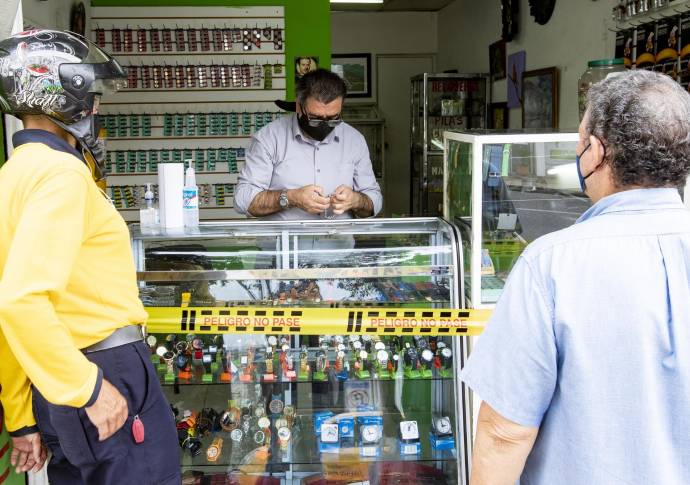 El comercio es uno de los principales impulsores de la economía del país. Foto: Jaime Pérez