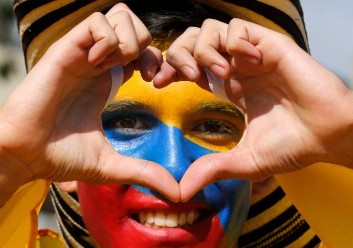 Hoy los colombianos estamos de Fiesta. Celebramos los 210 años del grito de la independencia. FOTO: Juan Antonio Sanchez