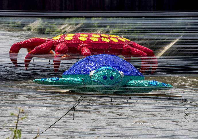 Los alumbrados navideños de Medellín están entre los más destacados del mundo. FOTO JUAN ANTONIO SÁNCHEZ OCAMPO