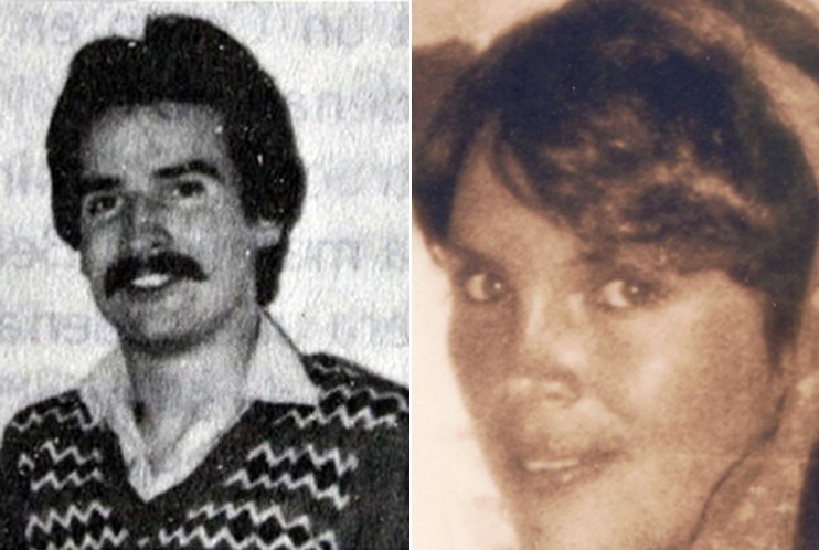 El administrador de la cafetería Carlos Augusto Rodríguez Vera y la guerrillera del M-19 Irma Franco Pineda. FOTO COLPRENSA