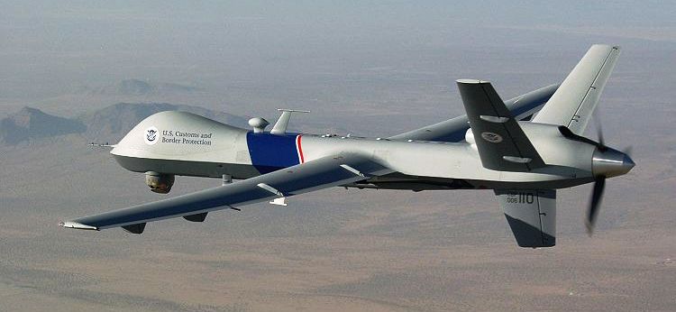 Así luce un General Atomics MQ-9 Reaper. FOTO Gerald L Nino