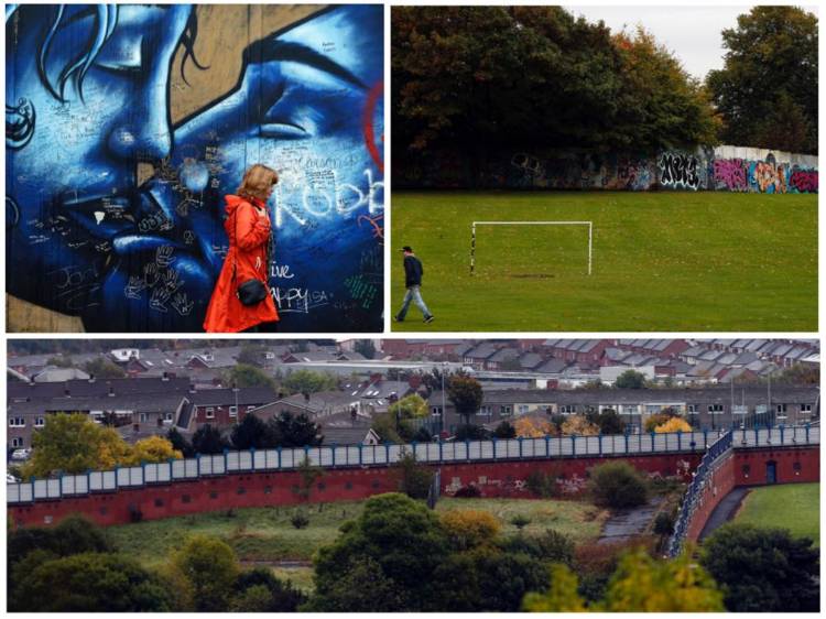 Desde la cerca de alambre de púas que divide las dos Coreas y la valla alrededor del enclave español de Melilla, al sectario Muro de la Paz en Belfast, la barrera entre Israel y Gaza y la frontera que separa México de los Estados Unidos. FOTOS REUTERS
