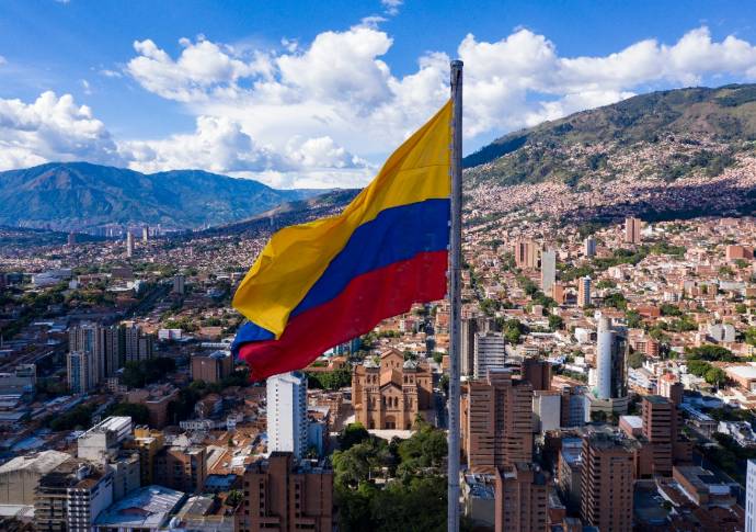 Hoy los colombianos estamos de fiesta, celebramos los 210 años del grito de la independencia. FOTO: Manuel Saldarriaga