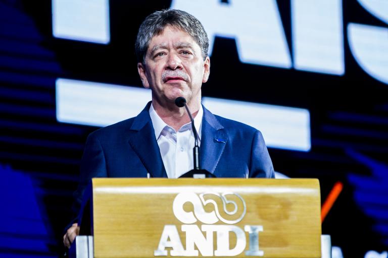 Bruce Mac Master, presidente de la Andi, lideró la asamblea número 76 y el CEC en su versión 5. FOTO ARCHIVO.
