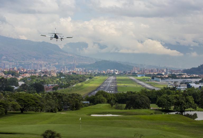 Avianca, Latam y Viva Air dominan el mercado aeronáutico nacional. FOTO: Andrés Suárez Echeverry 