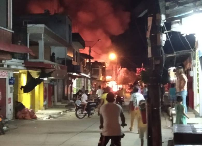 Queman alcaldía de Nechí en medio de disturbios