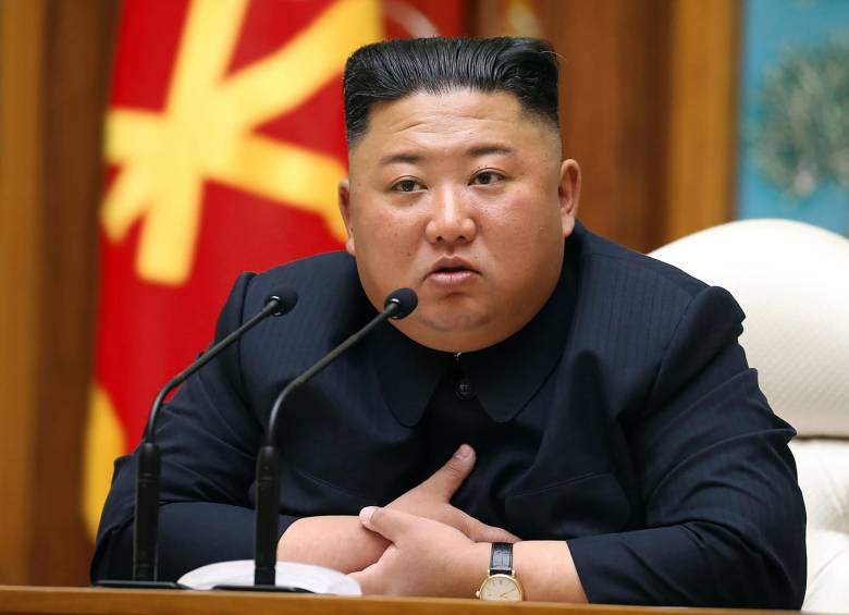 El líder supremo norcoreano Kim Jong-un. FOTO AFP