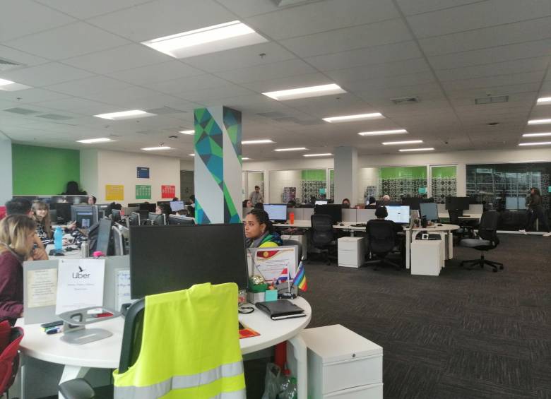 Instalaciones del Centro de Excelencia de Uber en San José, Costa Rica. 