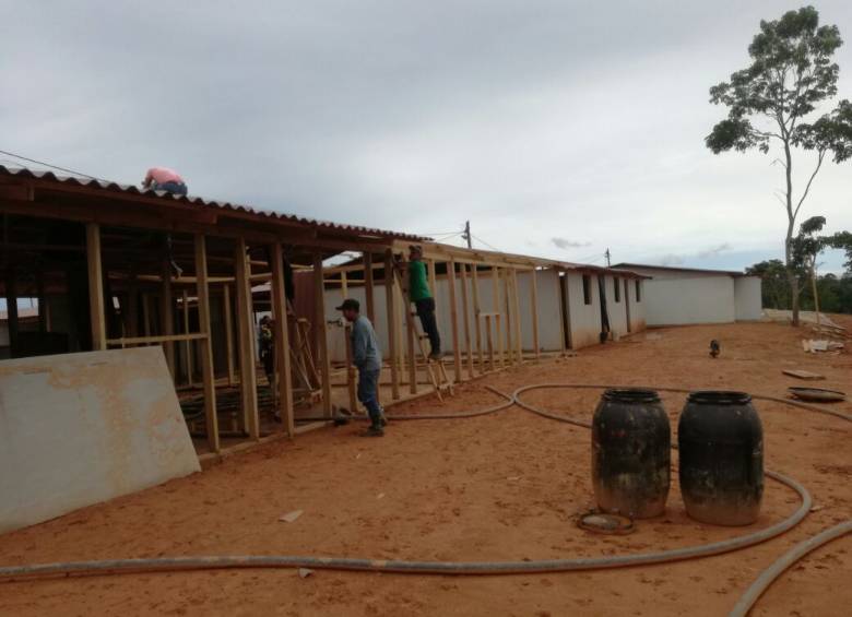 Las obras en Carrizal van al 96 %. FOTO: Santiago Valenzuela