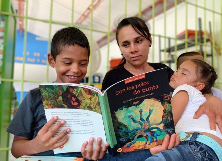 La entrega de libros será en dos veredas cercanas a Jericó: La Viña y La Cestillala. Foto: Cortesía Carolina Tabares. 
