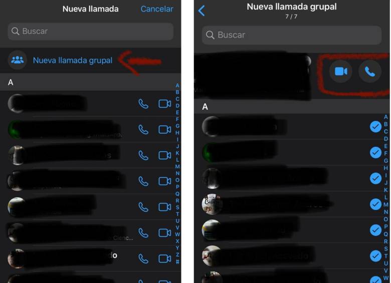 ¿Cómo hacer videollamadas de 8 personas en WhatsApp?