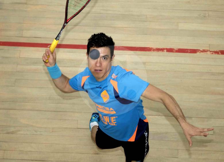 Rodríguez, exnúmero 4 del mundo llegó hasta cuartos de final. FOTO juan a. sánchez
