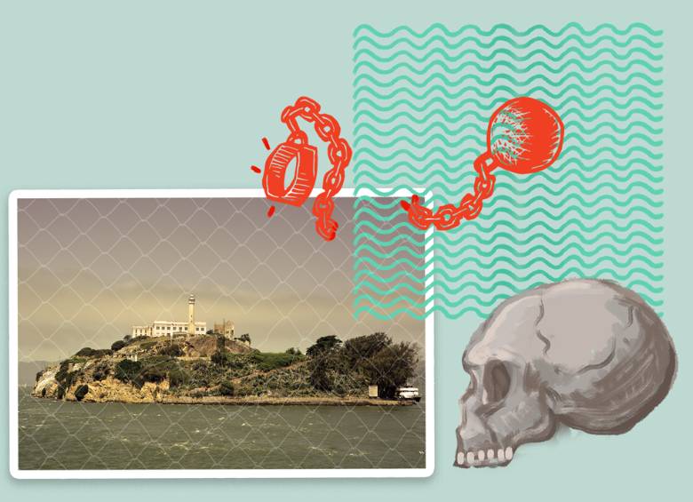 Entre las fugas reales, la más recordada sin duda es la de Alcatraz. ILUSTRACIÓN: DONREPOLLO