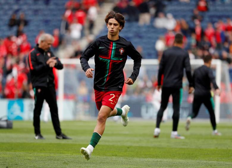 El atacante portugués Joao Félix es el jugador que busca el Atlético de Madrid. Foto: Reuters