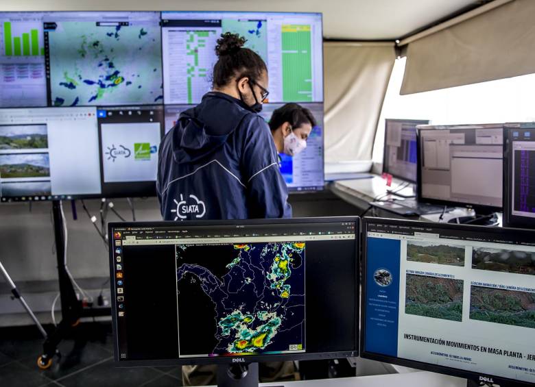 El Siata se ha consolidado como un proyecto de gestión del riesgo de desastres. Monitorea diferentes variables ambientales. FOTO Juan Antonio Sánchez