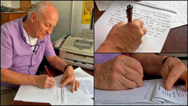 El escritor de cartas de amor en tiempos modernos
