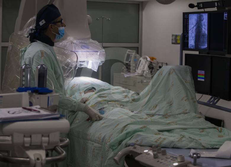 Fotografía captada ayer en el Hospital General de Medellín Luz Castro de Gutiérrez, que el año pasado atendió 116.598 usuarios, según informó la gerencia de la entidad. FOTO donaldo zuluaga