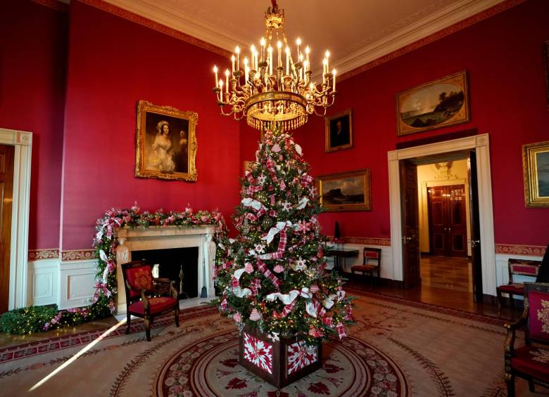 La decoración fue presentada bajo el nombre de “Tradiciones honradas con el tiempo”. FOTO Reuters