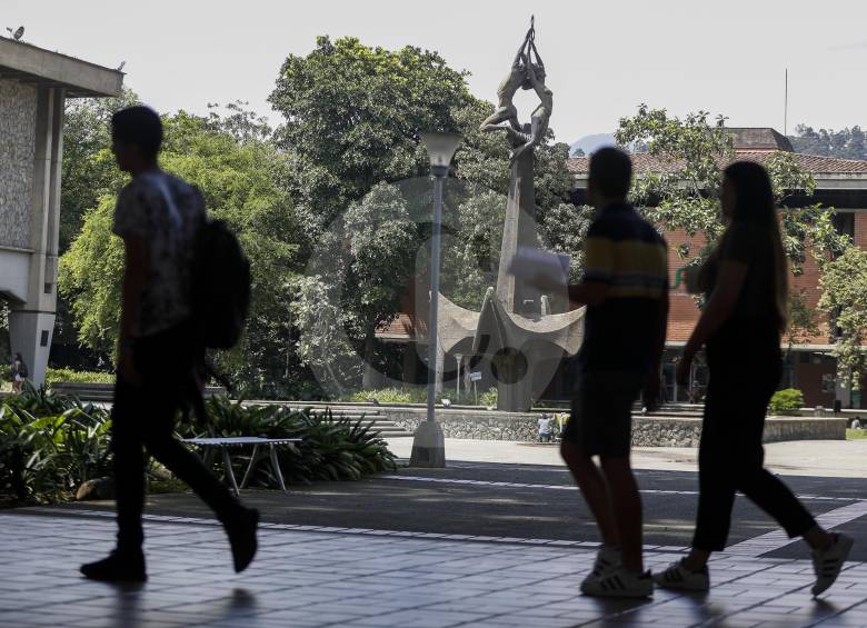 Imagen de referencia de la Universidad de Antioquia. FOTO MANUEL SALDARRIAGA