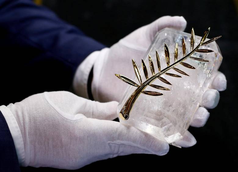 La Palma de Oro del festival de Cannes. FOTO: Reuters. 