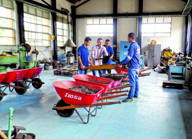 Este es uno de los laboratorios cuyo mejoramiento es parte de la primera fase de la ciudadela universitaria Pedro Nel Gómez. Está en el Pascual Bravo. FOTO JESSICA CANO 