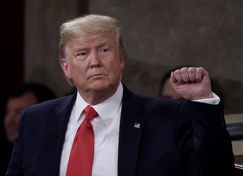 Presidente de Estados Unidos Donald Trump. FOTO: AFP