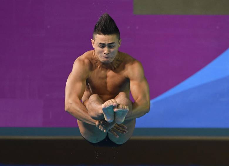 Daniel es doble campeón olímpico de la Juventud. También ganó oro en el Mundial juvenil y ahora en Panamericanos. FOTO afp