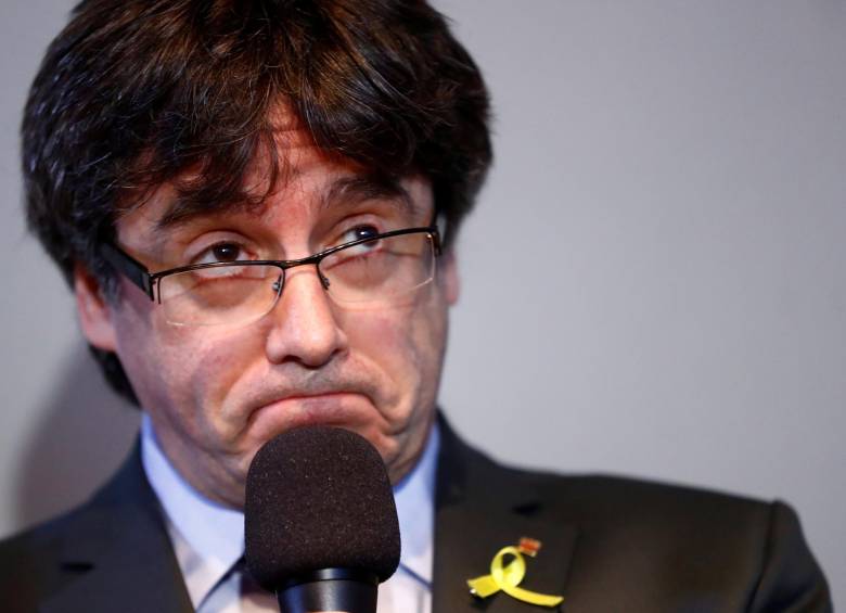 Carles Puigdemont. FOTO REUTERS