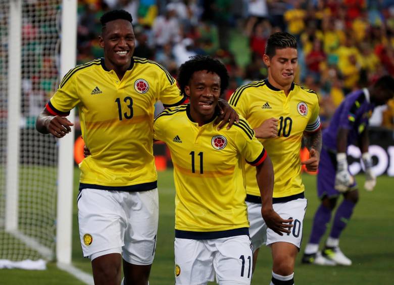Colombia goleó 4-0 a Camerún en juego amistoso