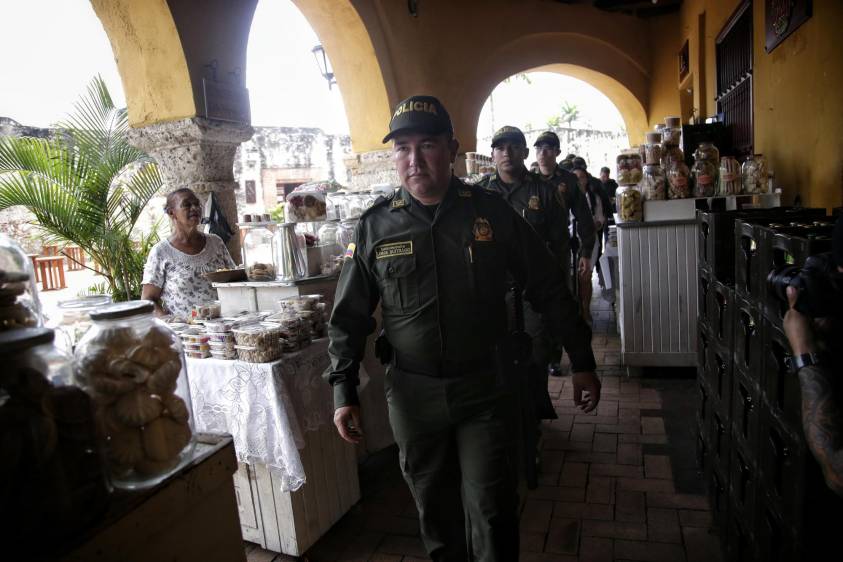 Con más de 3.000 uniformados se blinda Cartagena para la firma de la paz