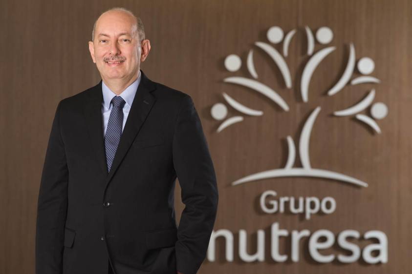 Carlos Ignacio Gallego, presidente de Grupo Nutresa, compañía que donará 200.000 mercados. Foto Cortesía Nutresa