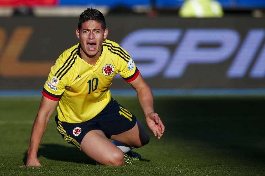 La derrota deja en difícil situación a Colombia que en la segunda jornada deberá medirse con Brasil. FOTO COLPRENSA