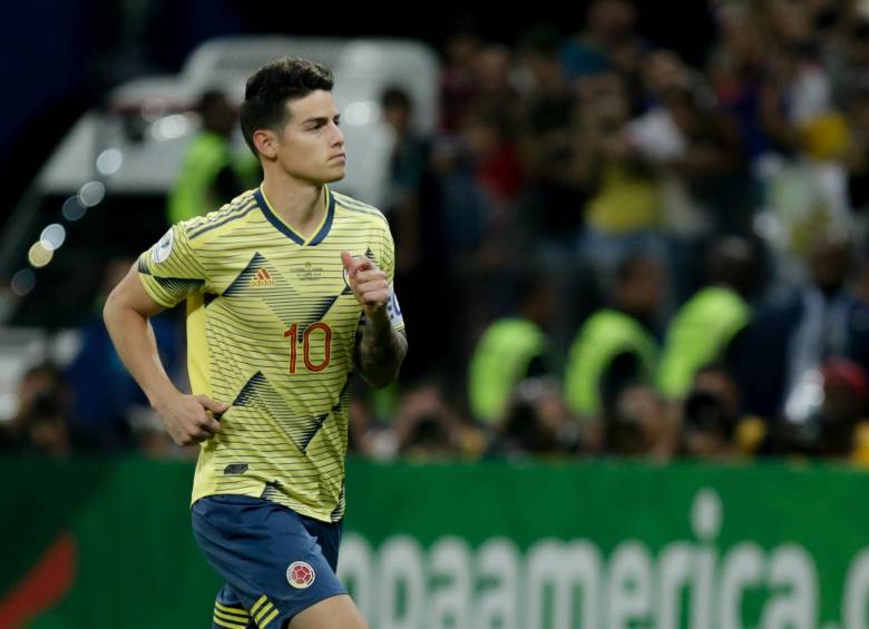James, quien no seguirá en el Bayern de Múnich, viene de actuar con la Selección Colombia en la Copa América de Brasil. FOTO Colprensa