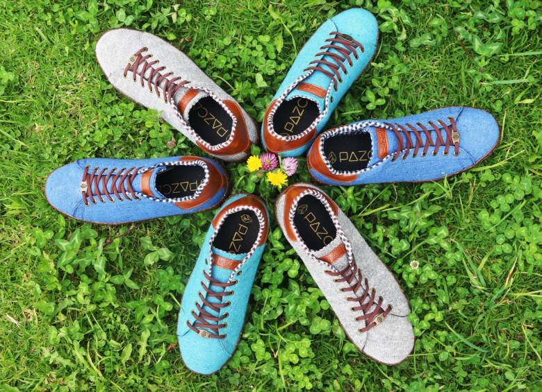 Comprar zapatos Pazca ayuda a financiar otros proyectos sostenibles. FOTO: PAZCA