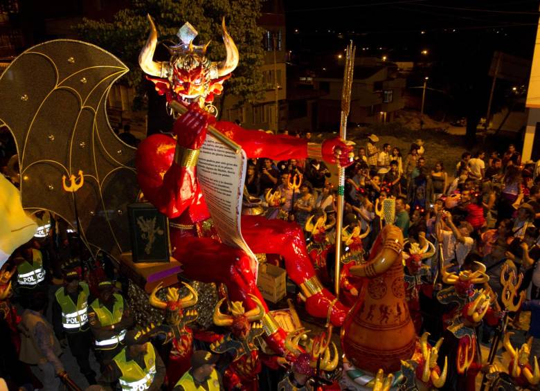 ¿Por qué están hablando del diablo del Carnaval de Riosucio en Medellín?