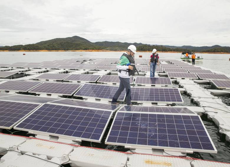 El Departamento Nacional de Planeación prevé que el uso de la energía solar ascienda a 1 % en 2029. FOTO Esteban vanegas