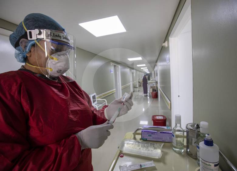 4.373 miembros del personal de la salud en Antioquia se han contagiado del coronavirus. FOTO edwin bustamante