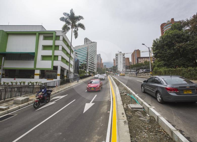La construcción del último lazo fue ejecutada con recursos públicos. En la zona operan nuevos cambios viales para favorecer el flujo vehicular entre oriente y occidente (ver recuadro). FOTO Carlos Velásquez