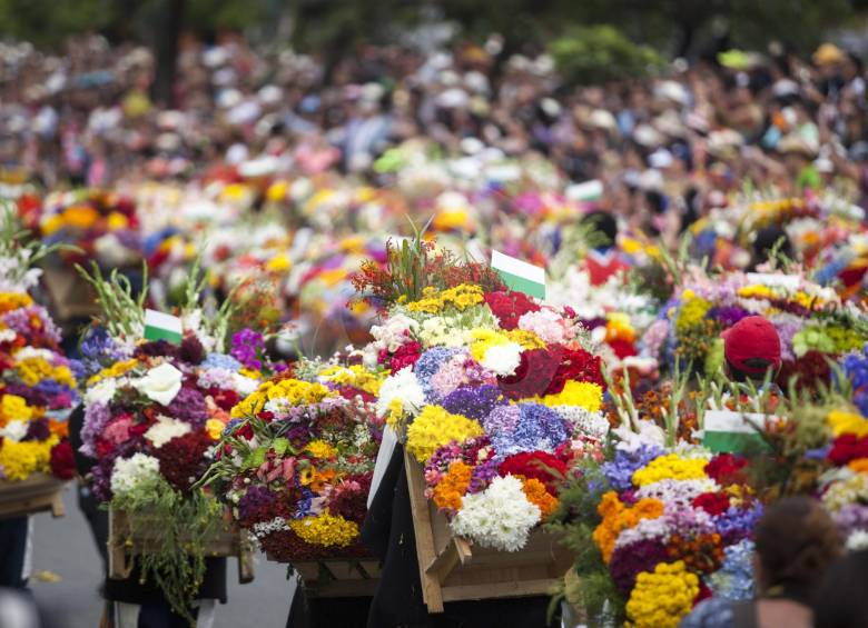 El Desfile de Silleteros llegará a su edición número 59 y será el 7 de agosto. FOTO Edwin Bustamante Restrepo