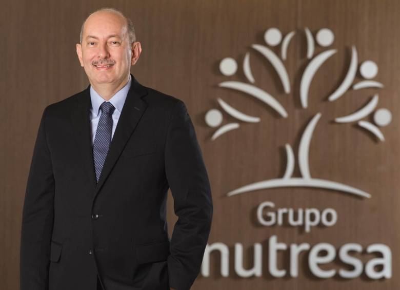 Carlos Ignacio Gallego, presidente de Grupo Nutresa, compañía que donará 200.000 mercados. Foto Cortesía Nutresa