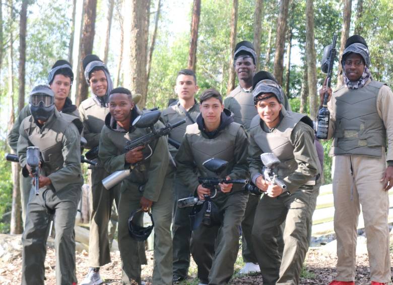 Los jugadores del DIM también sirven para el paintball